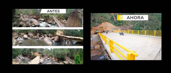 En el Tambo, Cauca, inauguran puente vehicular a través del mecanismo de Obras por Impuestos