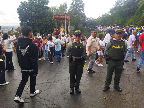 Seguridad para las actividades religiosas en Popayán
