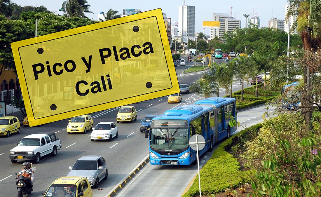 ¡Mucha Atención! Así Sería El 'pico Y Placa' Para La Ciudad De Cali