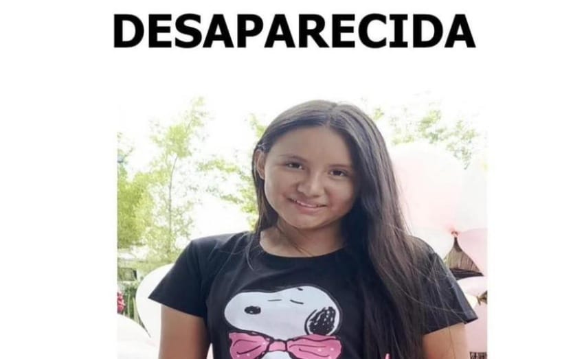Dos días sin rastro de Isabella López Castro: tiene 11 años de edad