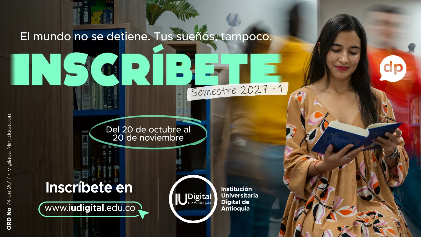 Inscripciones IU Digital Semestre 2027-1