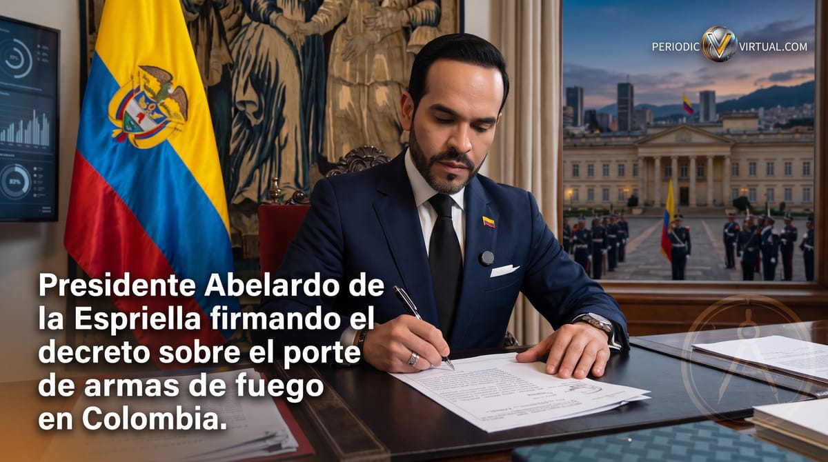 Porte de armas en Colombia: De la Espriella levanta suspensión
