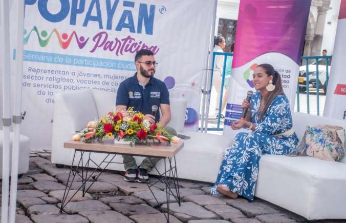 Hasta el 13 de octubre Popayán vivirá la Semana de la Participación Ciudadana