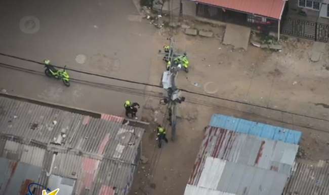 Con un dron, Policía Nacional capturó a un hombre en Popayán por tráfico de estupefacientes