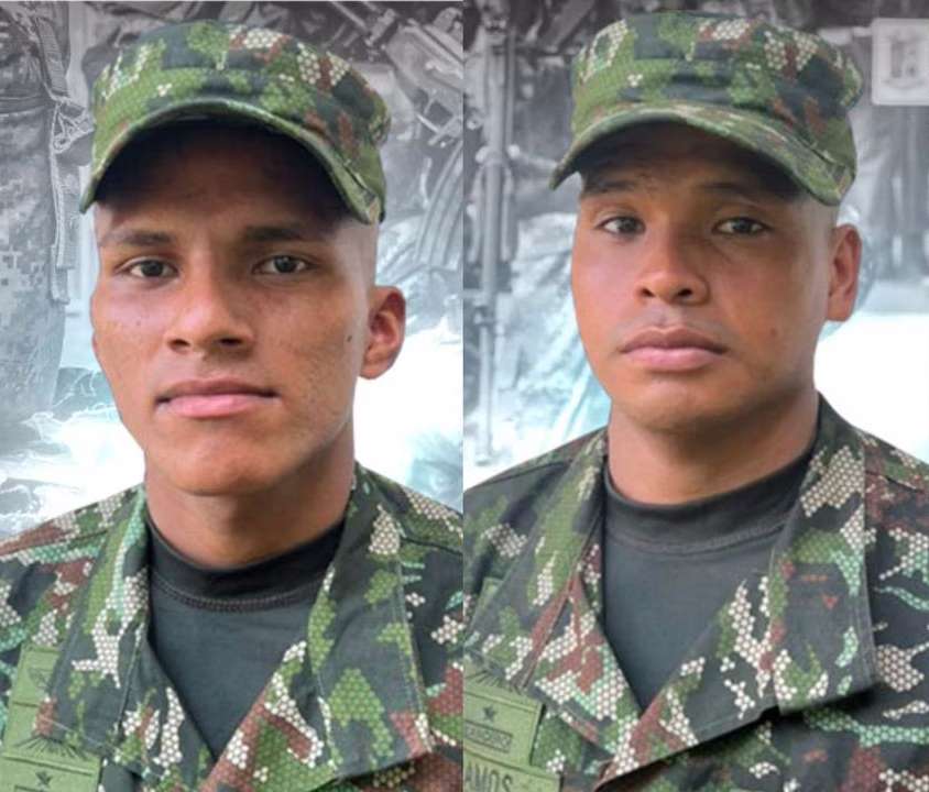 Dos soldados perdieron la vida tras caer en un campo minado