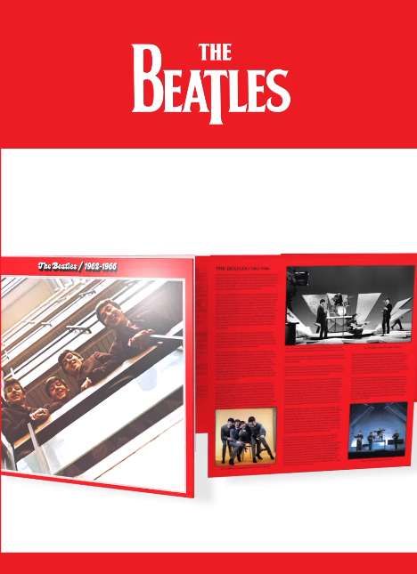 Reeditan con 21 nuevas canciones los discos Rojo y Azul de Los Beatles