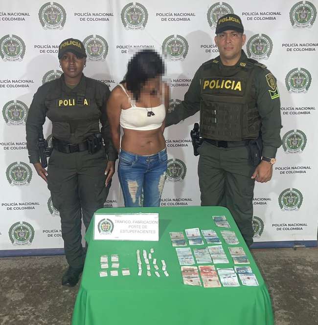 En Santander de Quilichao fue capturada presunta expendedora de alucinógenos