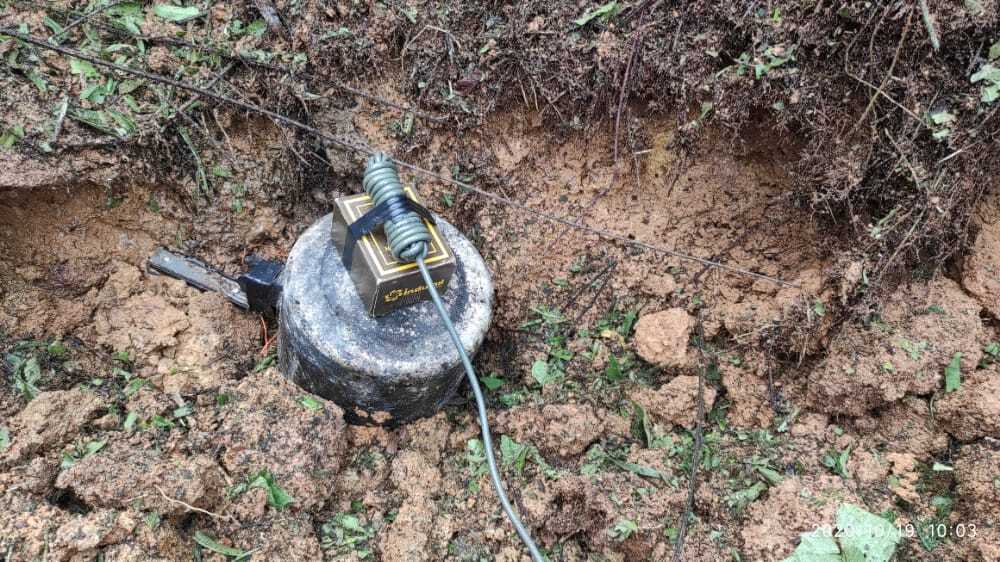Campesino herido tras pisar una mina antipersona