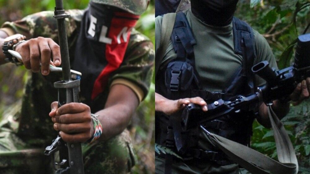 Desplazados por los combates entre grupos armados ilegales en Silvia, Cauca