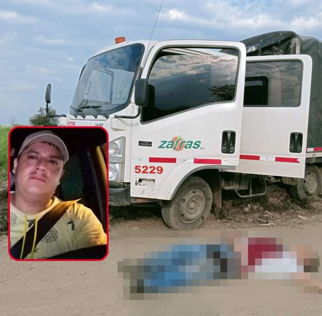 Milton Fabián Burgos, el conductor asesinado por asaltantes en la vía Puerto Tejada-Candelaria