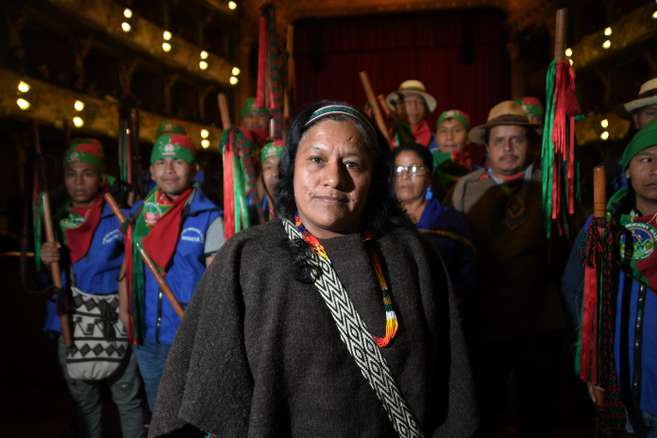 Guardia indígena rescató a dos comuneros del oriente del Cauca