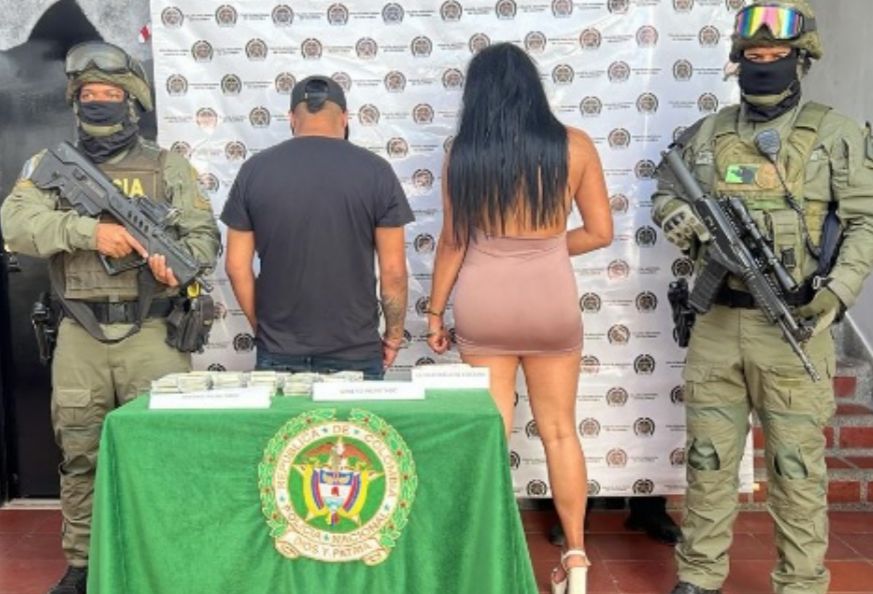 Capturados por transportar cocaína y dinero falso por la vía Panamericana