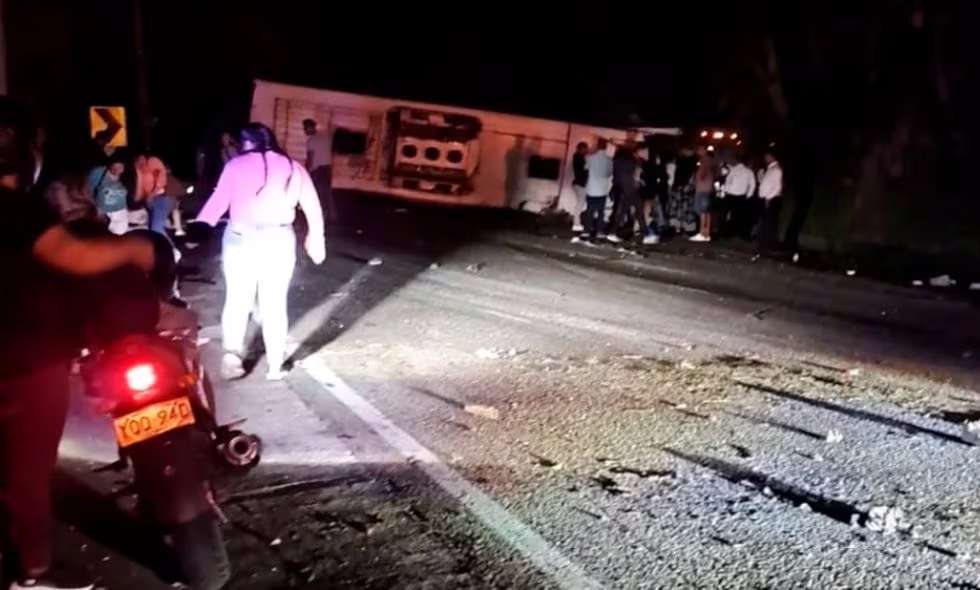 Mortal accidente en una carretera del centro del país