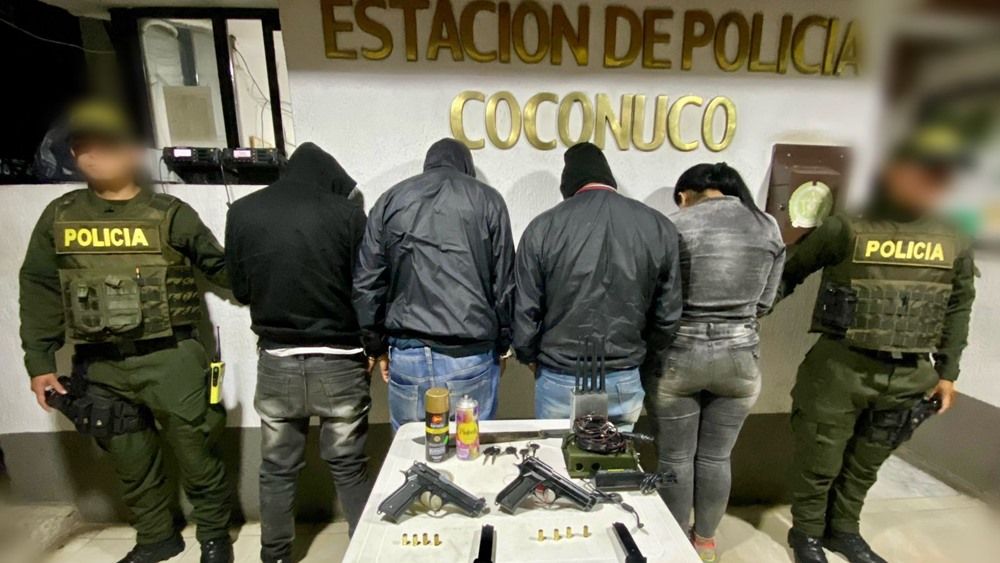 Capturados cuatro delincuentes que robaban en la vía Popayán -Isnos