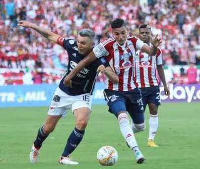 Junior le ganó 3-2 al Independiente Medellín en el primer partido de la final