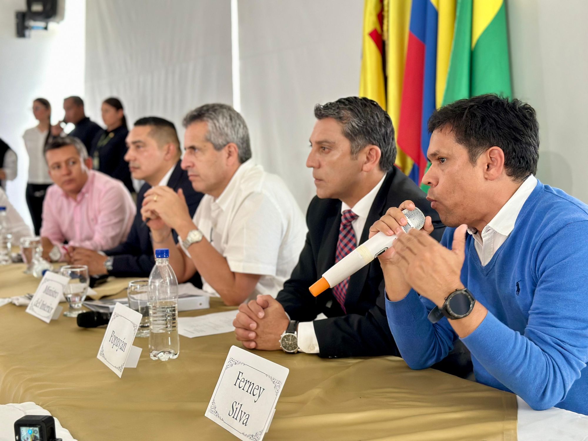 Reunión mandatarios electos y el gobierno nacional en Popayán