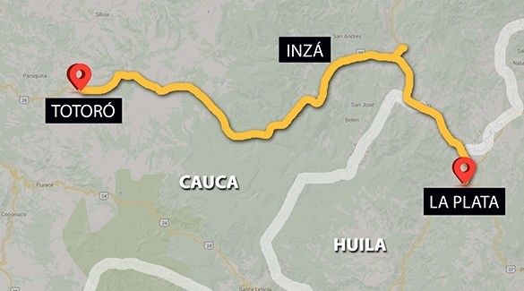 Cauca: autoridades ubican a cinco ingenieros luego que les hurtaran la camioneta