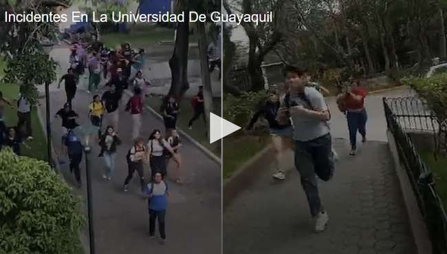 Terror en una universidad ecuatoriana tras secuestro en el canal de televisión