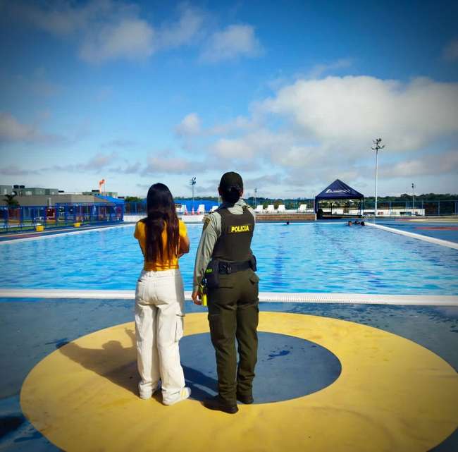 Policía de Turismo realizó control a piscinas, balnearios y complejos acuáticos en Popayán