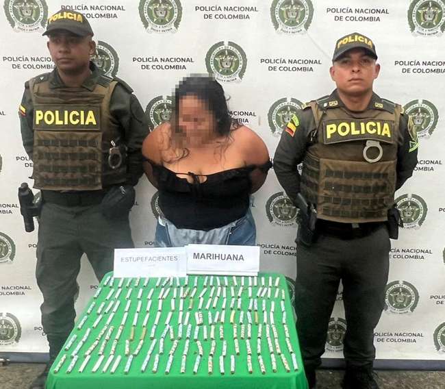 Santander de Quilichao: capturada expendedora de marihuana