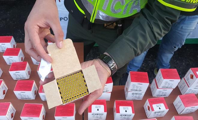 Incautación de 76 detonadores comunes en la vía Popayán-Pasto