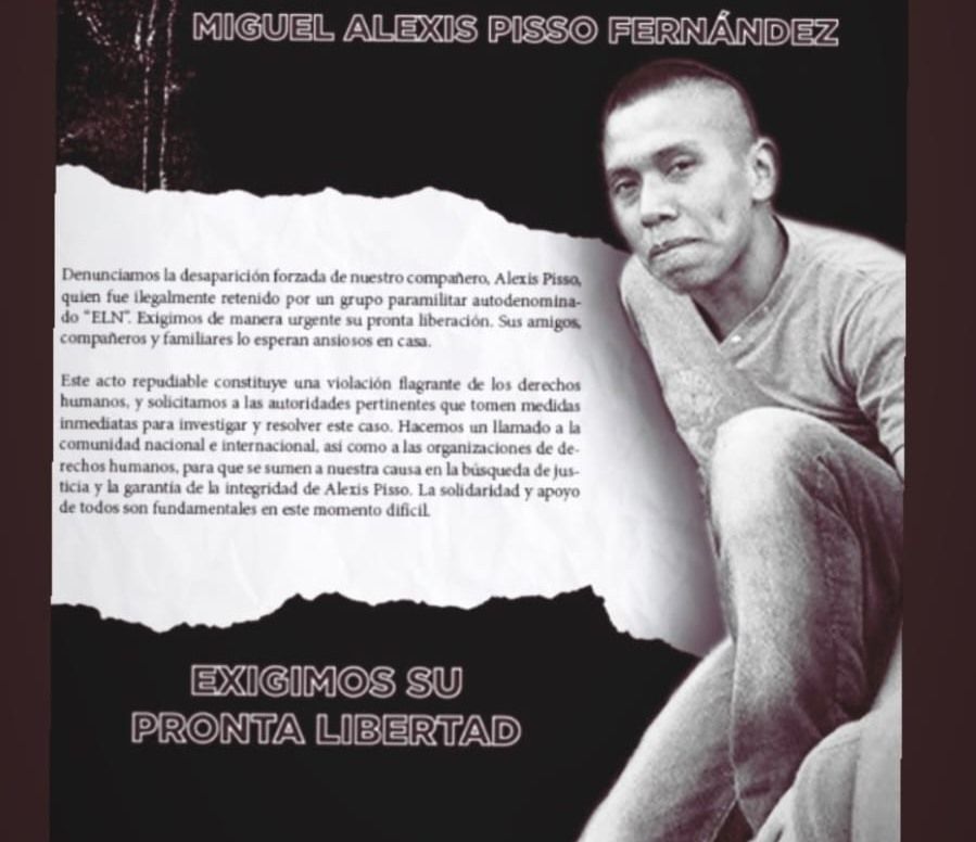 ¿Qué se sabe del estudiante de la Unicauca secuestrado hace un mes en el Cauca?