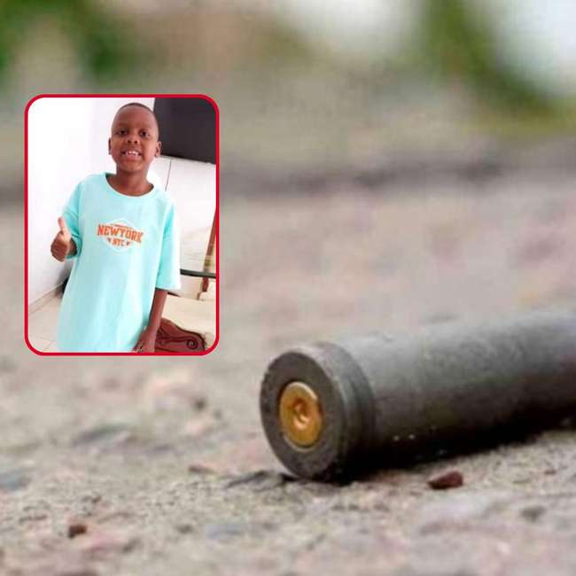 Niño de siete años herido por una bala perdida