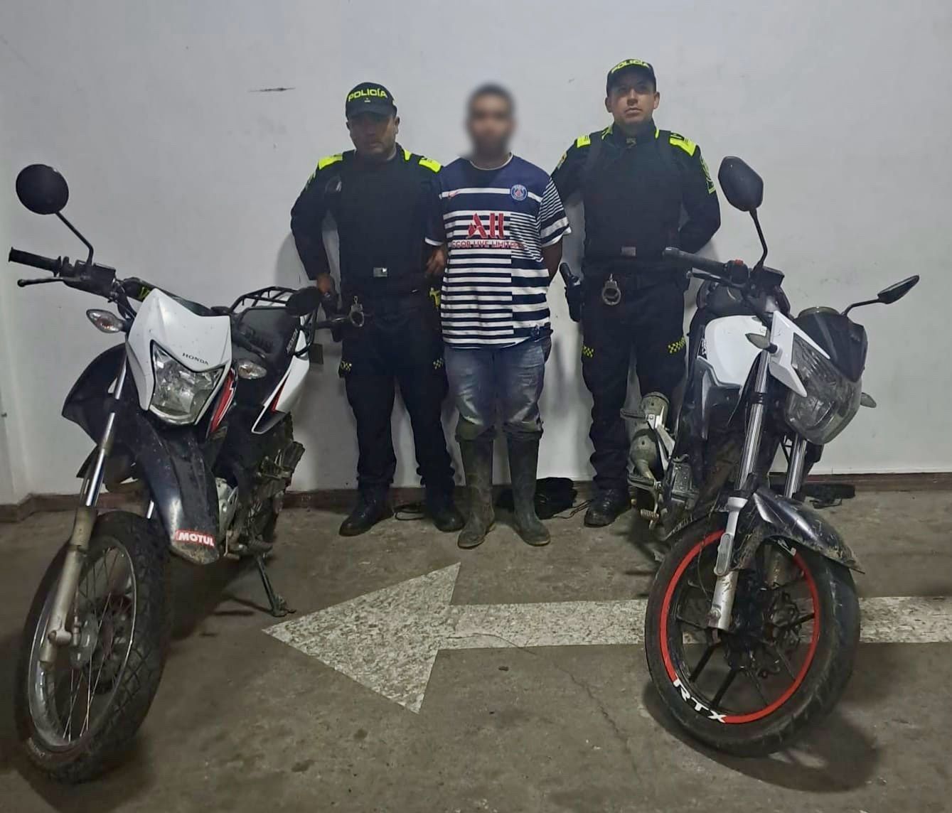Un capturado y una motocicleta recuperada deja como resultado la activación de un plan candado de la Policía