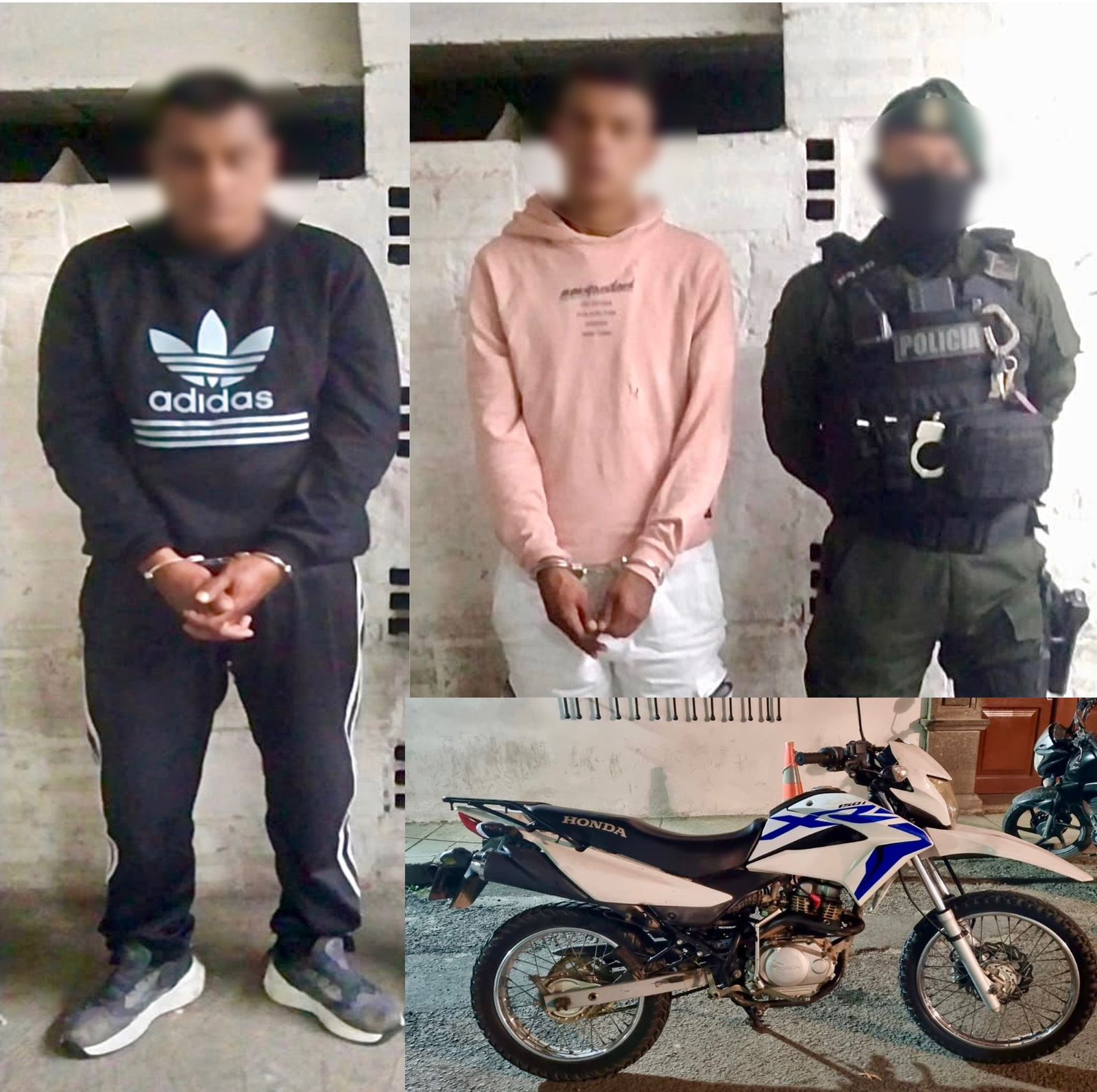 Tres personas fueron capturadas por receptación y falsedad marcaria en operativos policiales en Popayán