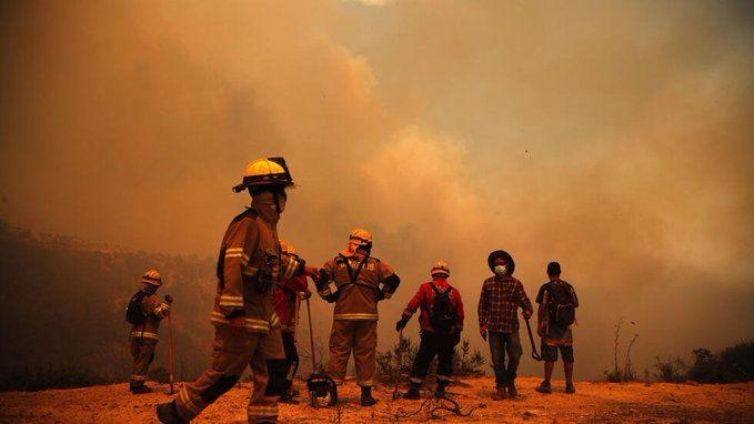 Tragedia en Chile: el número de muertos por los incendios forestales ascendió a 112
