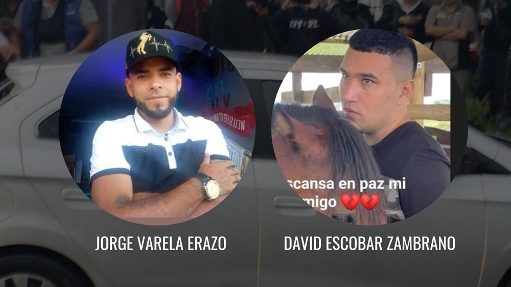 Jorge Varela y David Escobar son las víctimas del ataque sicarial en Popayán