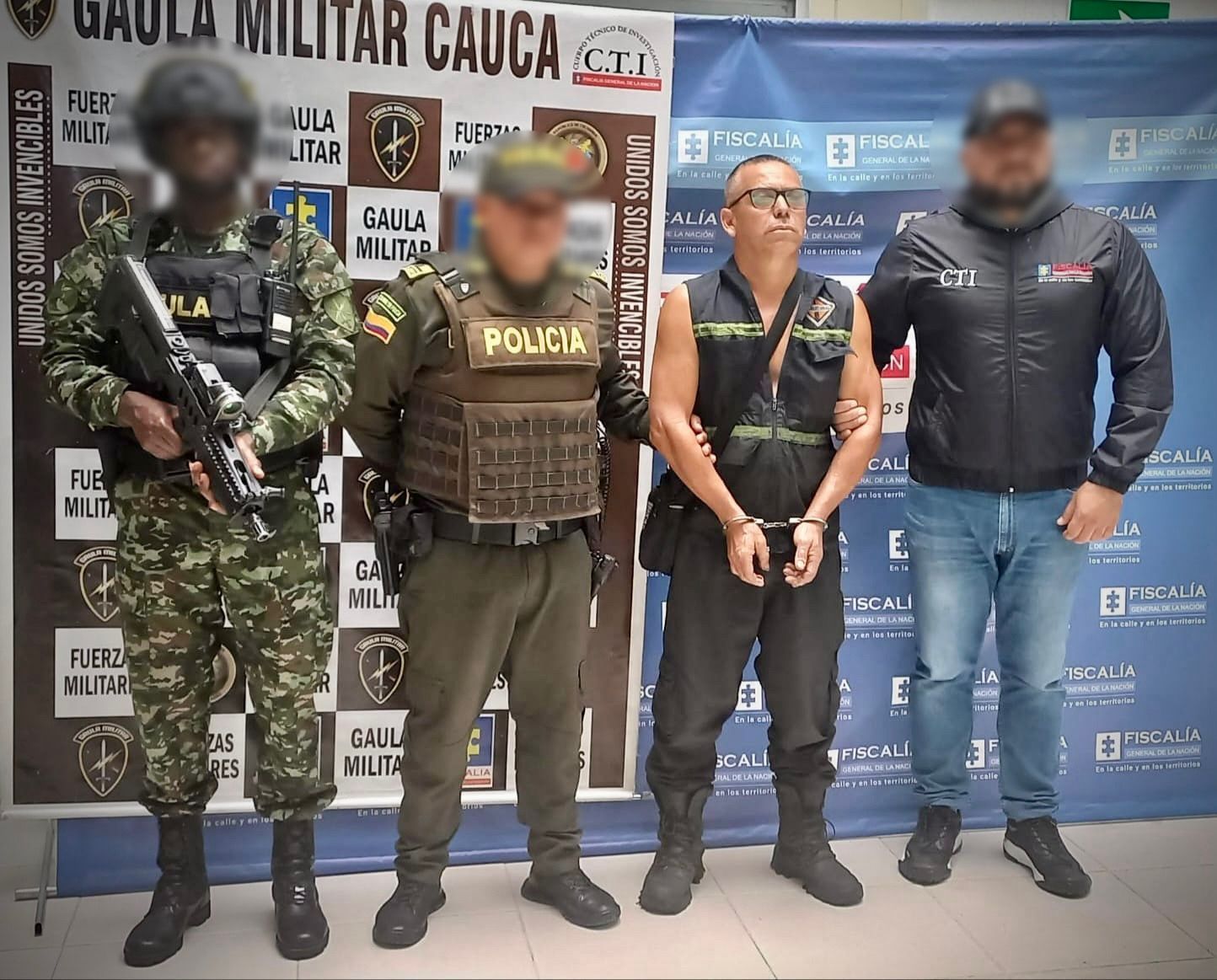 Policía Nacional capturó a un hombre quien era requerido para cumplir condena en Popayán