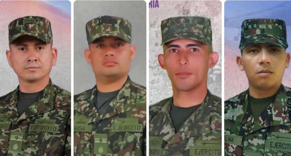 Ya son cuatro militares que pierden la vida en los combates con las disidencias de las Farc en el Cauca