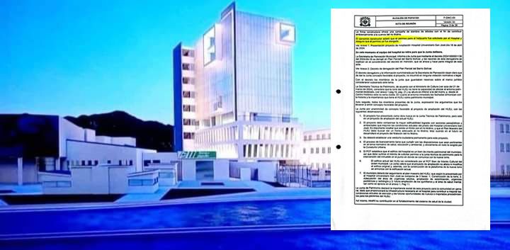 Consorcio EVOLET, encargado de construir la nueva torre de servicios del Hospital San José, mintió a la Junta de Patrimonio Municipal