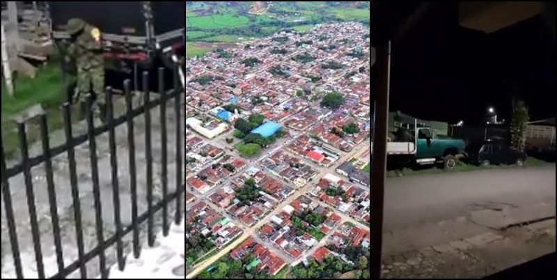 Vídeos: Así atacaron a la Policía en Cajibío, Cauca