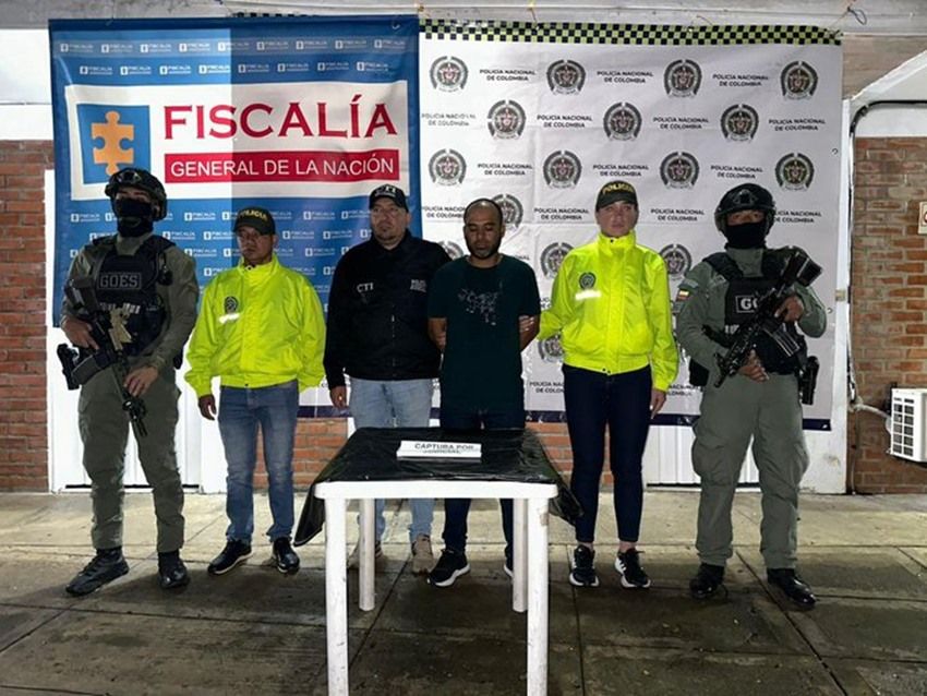 Capturado "Chorro de Humo" responsable del doble homicidio a las afueras de Campanario en Popayán