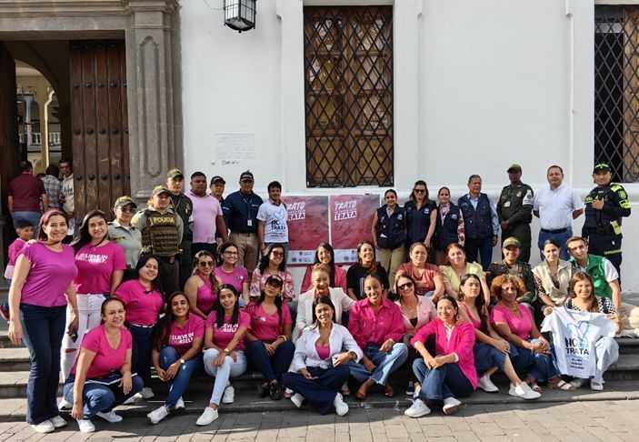 Gobierno Departamental realiza campaña de prevención en el día Internacional de la Trata de Personas