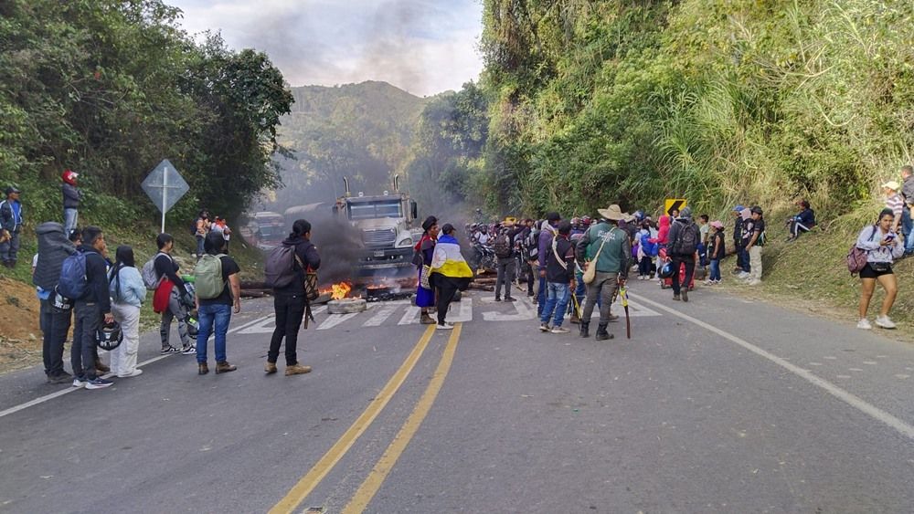 Desbloqueada la vía Panamericana: Misak lograron acuerdo