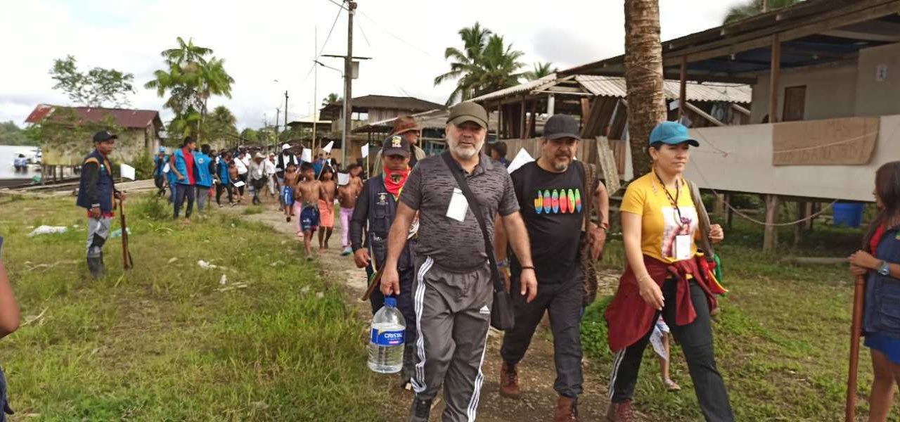 Caravana Humanitaria por la Vida, la Paz y la Permanencia en el Territorio denuncia la violencia de los grupos paramilitares