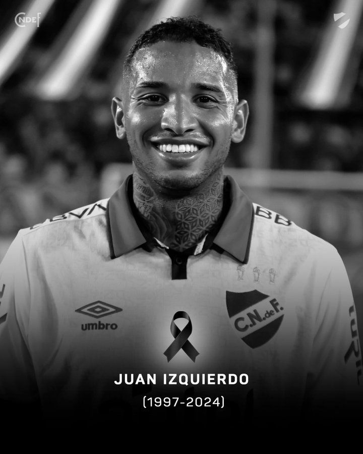 Falleció el futbolista Juan Izquierdo