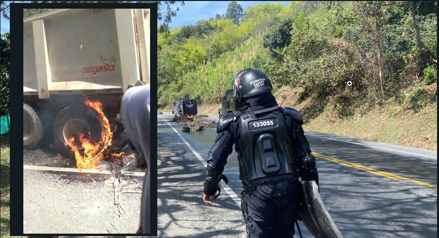 Comunidades Indígenas  AISO Incendian Maquinaria Pesada: Un desafío abierto al Estado de Derecho