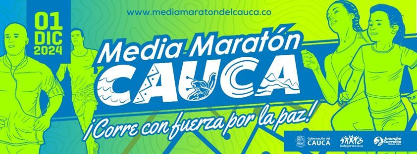 Media Maratón del Cauca, una carrera por la paz