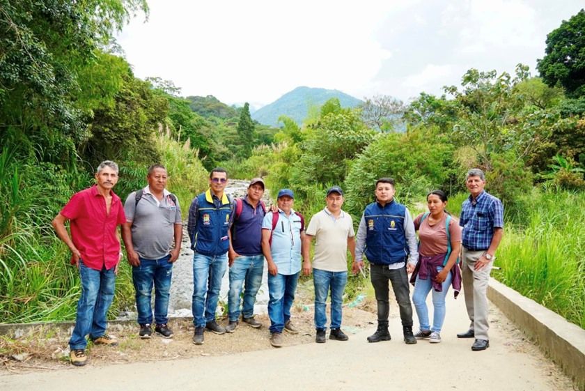 Gobierno Departamental adelanta acciones en infraestructura vial para el norte del Cauca