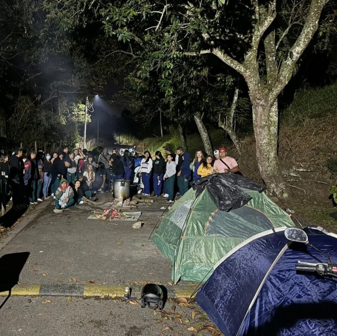 Estudiantes de la Universidad Antonio Nariño están en paro