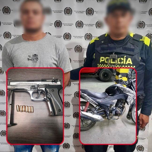 Capturan a un hombre por portar un arma de letalidad reducida en Popayán