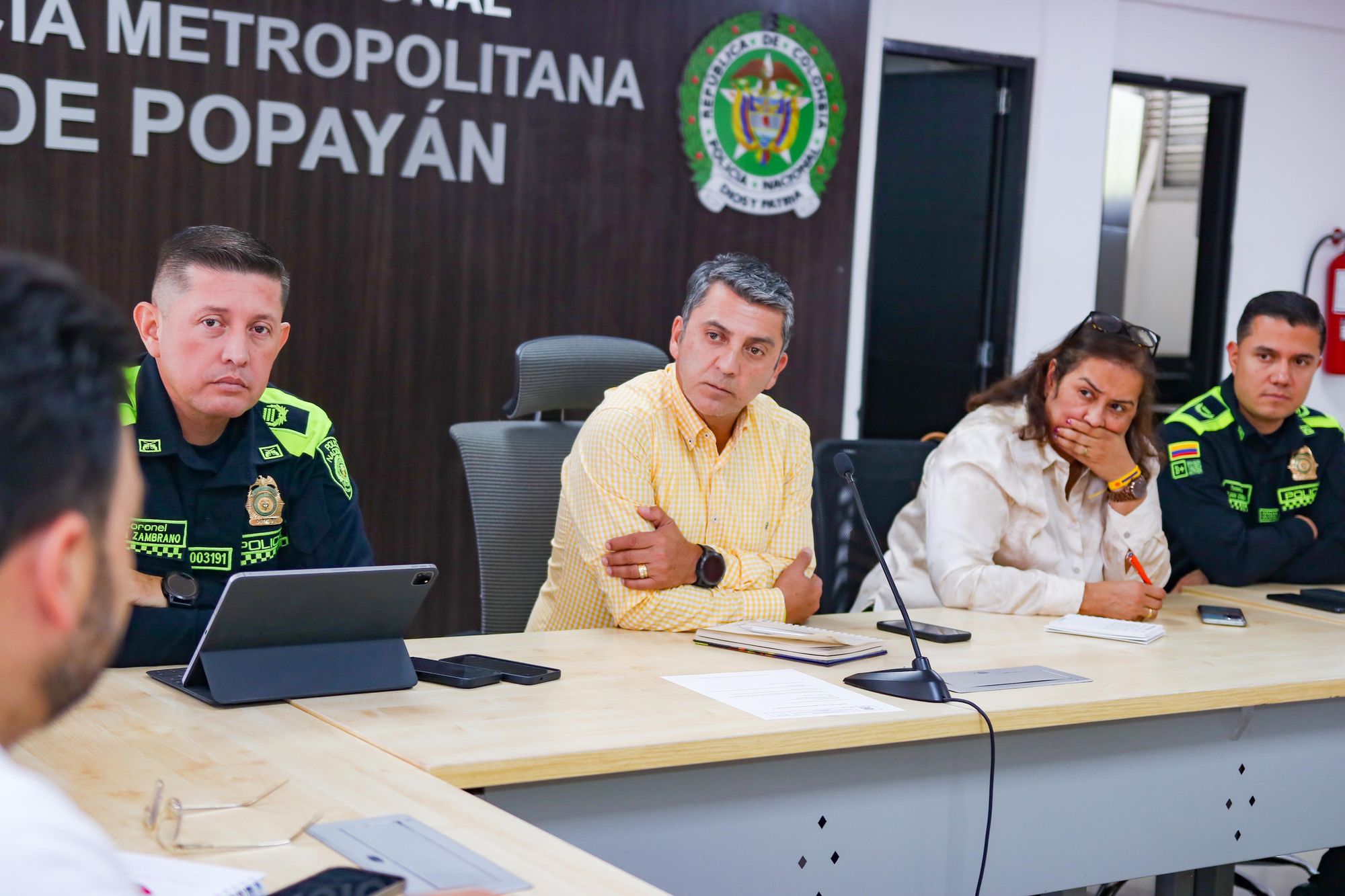 Se refuerzan estrategias para la seguridad y el orden público en Popayán