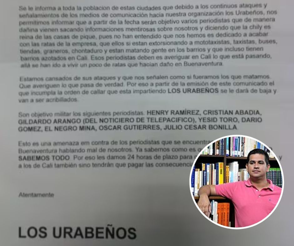 Periodista simuló amenazas y ahora será judicializado