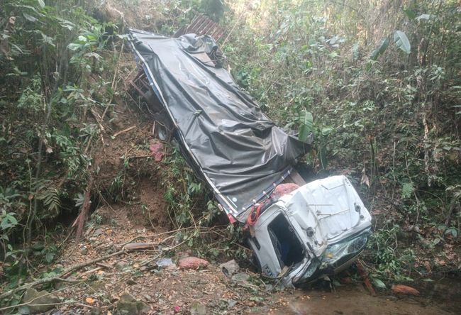 Mortal accidente en la vía Popayán-Coconuco