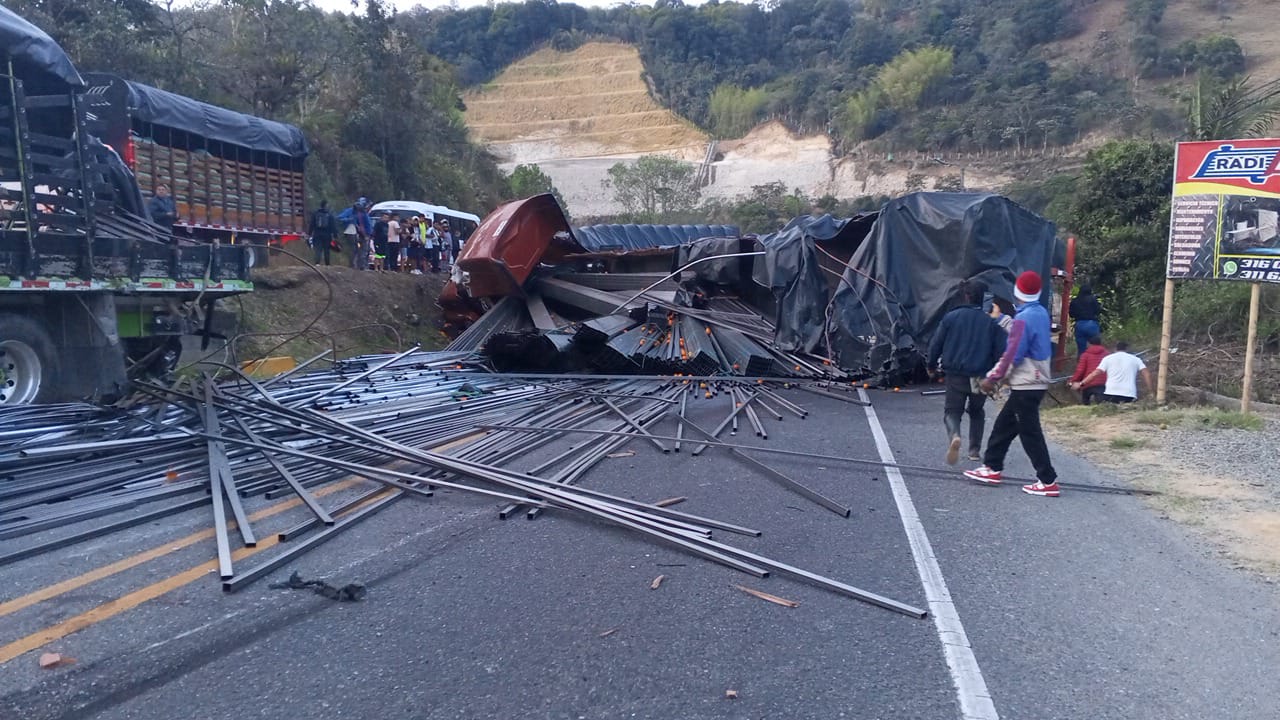 Cierre en la vía Popayán - Cali