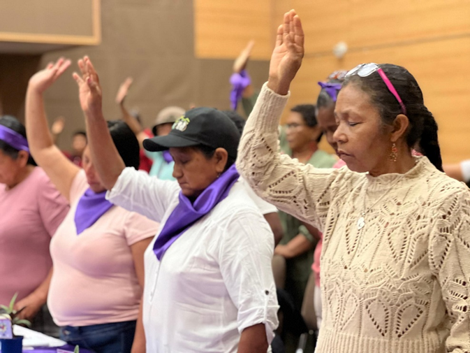 Más de 200 mujeres asistieron al Encuentro de Organizaciones de Mujeres por la paz del Cauca